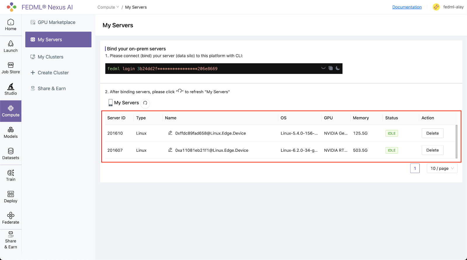 Serverless Training Cloud Service on FEDML Nexus AI with Seamless Experimental Tracking