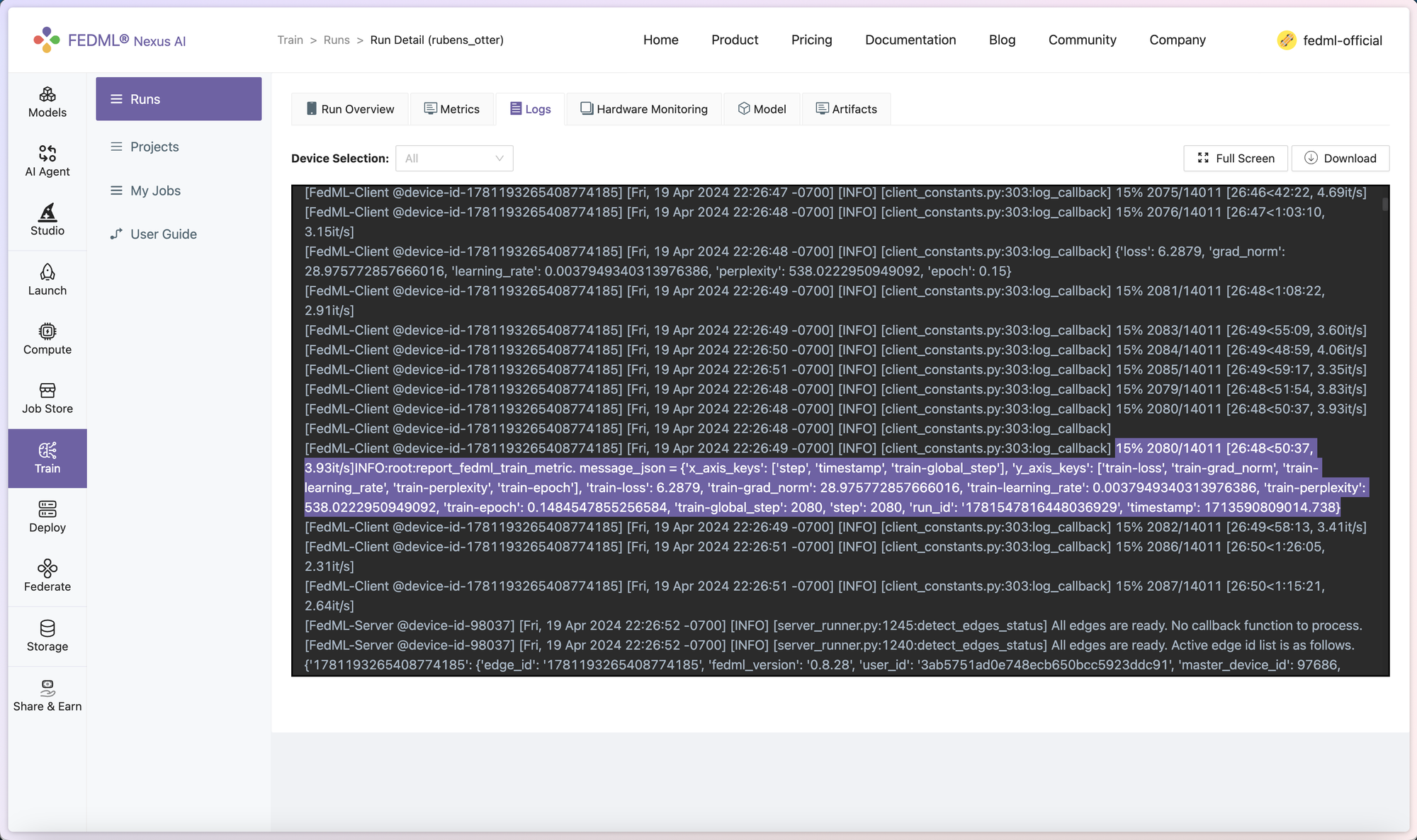 Zero-code and Serverless Llama3 Fine-tuning Powered by FEDML Nexus AI