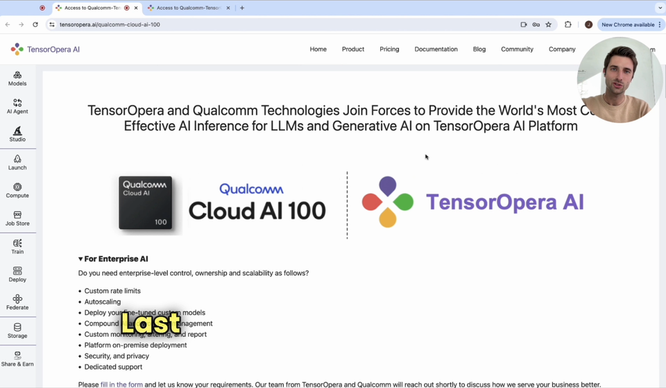 🔥 Qualcomm-TensorOpera APIs: Live in Action!